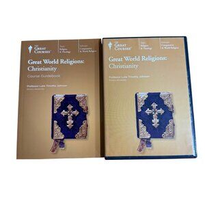 Great Courses Great World Religions Christianity DVDs Guidebook Luke Johnson